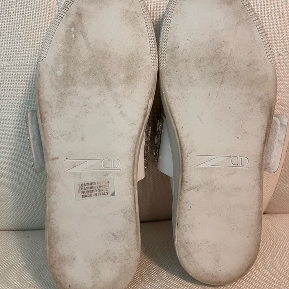 ZCD Montreal Italian Leather Sneakers with Crystals - Picture 6 of 6